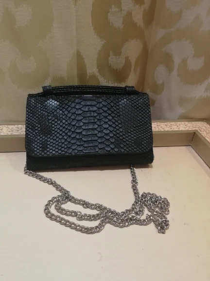 HIGHREAL Брендовая женская сумка-мессенджер из натуральной кожи с узором «крокодиловая кожа», женская сумка через плечо, повседневный клатч, Прямая поставка - Цвет: Black