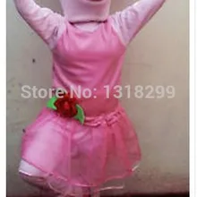 Mascot Анджелина Балерина костюм талисмана необычные платья пользовательские фантазии косплей костюм тема mascotte карнавальный костюм