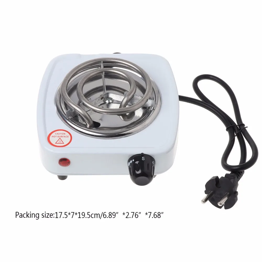 500W Electric Stove Hot Plate Burner Travel Cooking Appliances Portable Warmer EU Plug 220Vin