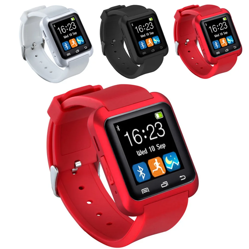 Умные часы с Bluetooth умные U8 для iPhone IOS Android смарт телефона носимые PK GT08 DZ09|bluetooth smart