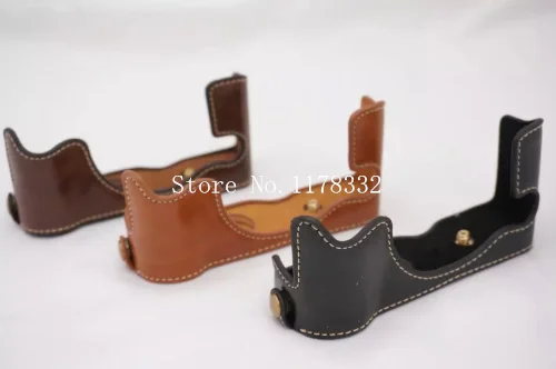 Classico Nuovo Arrivo Mezza Corpo Set Copertura Per Fujifilm Fuji X-X30 Pu Fotocamera Custodia In Pelle Borsa