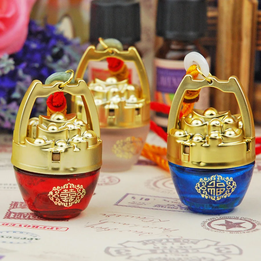 Pot of gold Essential oil diffuser / car diffuser / Perfume bottle