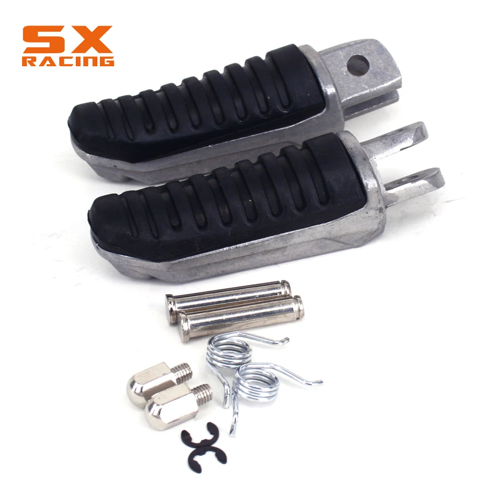 

Motorcycle Street Bike Rear Foot Pegs Pedal For SUZUKI Hayabusa GSX1300RR GSX650 GSX1400 V-Strom 650 DL650 DL1000
