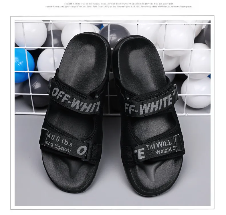 NEW Men Shoes Flip Flop Cool Breathable Slipper Loafer Shoes Men Flat Leisure Casual Non-slip Slides Summer Flip Flop