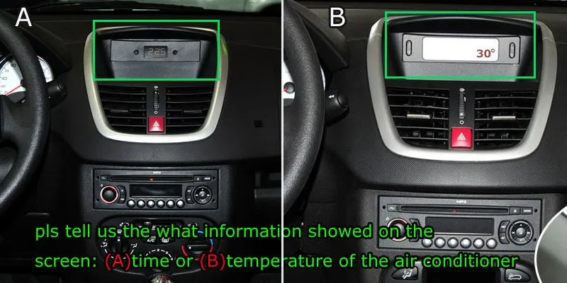 Top Android 7.1 Car media player for Peugeot 207 original car upgrade car Video keep original Radio(CD) all functions 3