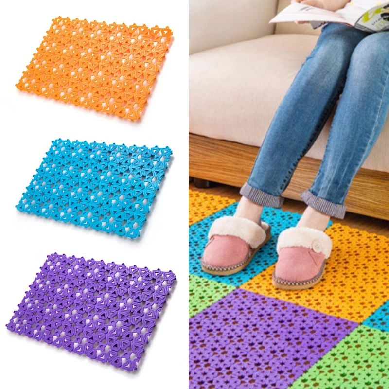 Shower Room Bath Massage Toilet Waterproof Pads Non Slip Massage Mat