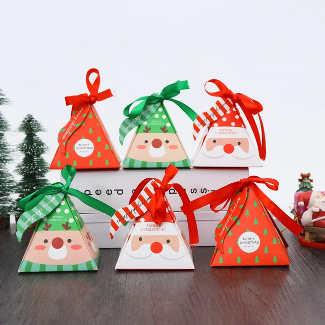 pyramid christmas ornament