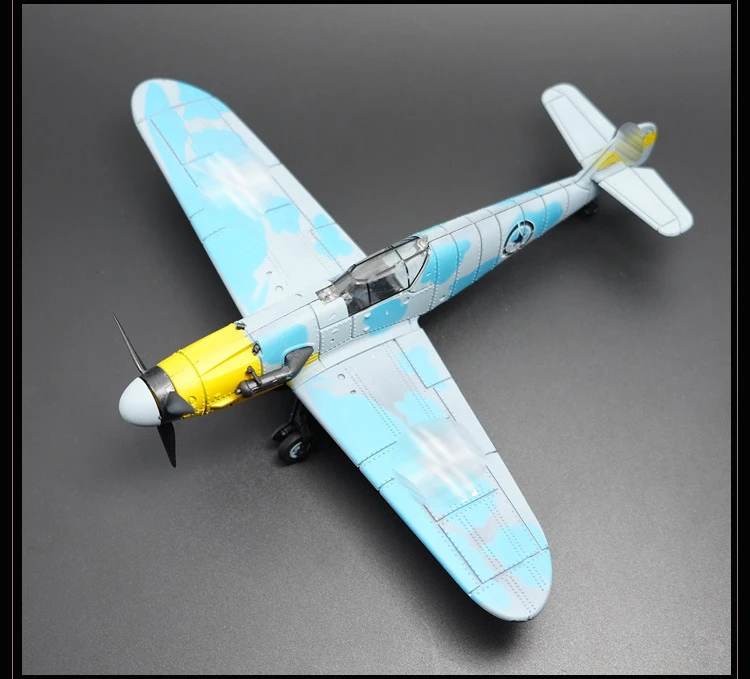 6 шт./компл. WW2 военный истребитель BF-109 самолет модель здания Наборы 4D Германии самолет кирпичи масштабная модель подарки на день рождения для мальчиков