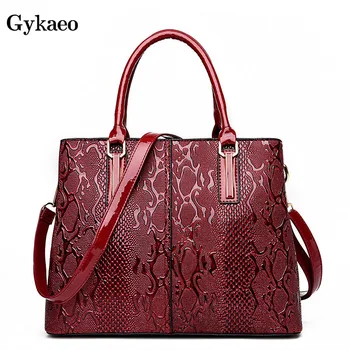 

Gykaeo Luxury Handbags Women Bags Designer Tote Bag Ladies Large Capacity Street Shopping Shoulder Bags for Women Messenger Bag