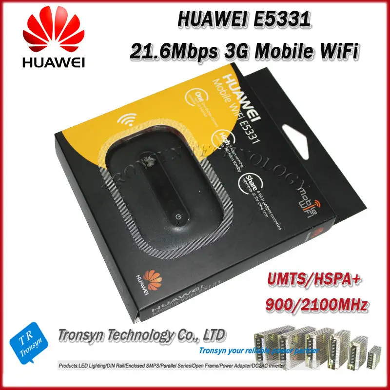 Оригинальные разблокировать HSPA+ 21.6 Мбит/с Huawei E5331 Портативный 3G Wi-Fi маршрутизатор с sim карты