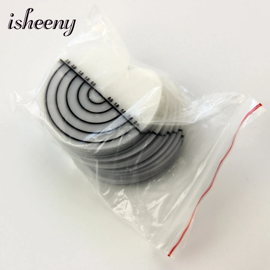 25pcs Hair Extension Heat Scale Protector Shields Hair Extension Tool Part Skull Protector for Fusion Hair Extensio