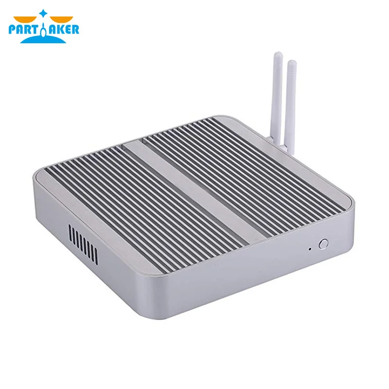 Top Core i3 4005U Partaker Mini PC Windows 10 HDMI VGA dual display port mini HTPC mini computer Linux i3 5005U 4K TV box pc 2