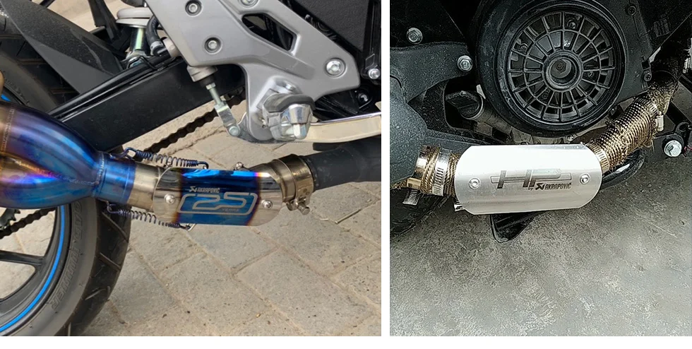 Глушитель для мотоцикла Akrapovic, защита из углеродного волокна, защита от жары, защита от обжига, крышка R6 CB400 GSX750R Tmax530