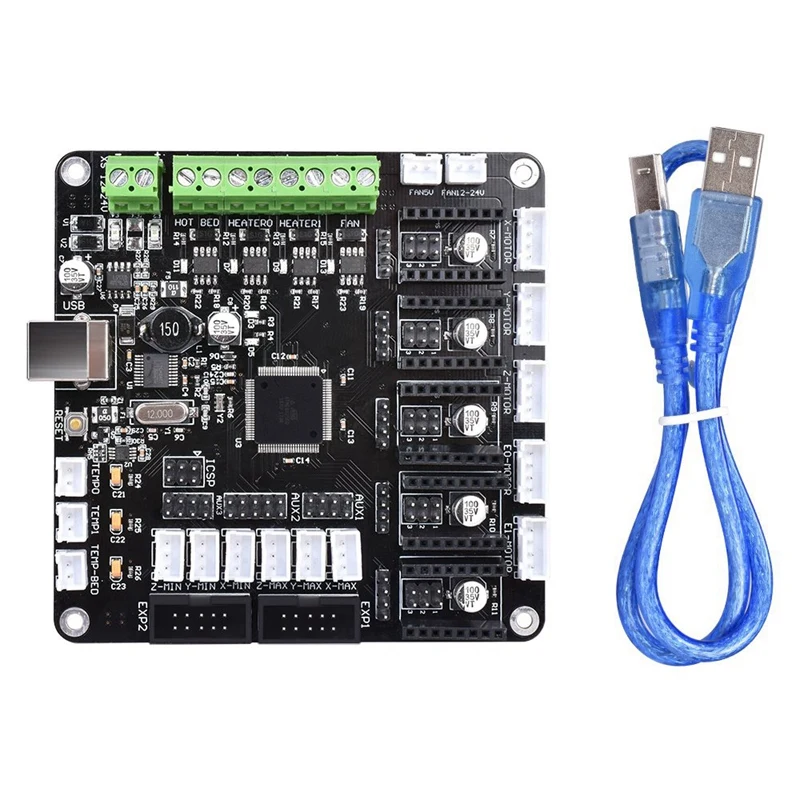 

Kfb3.0 3D Control Board For Ramps 1.4/Mega 2560/ A4988/Drv8825/Tmc2100 Stepper Motor Driver For Kossel 3D Printer-SCLL