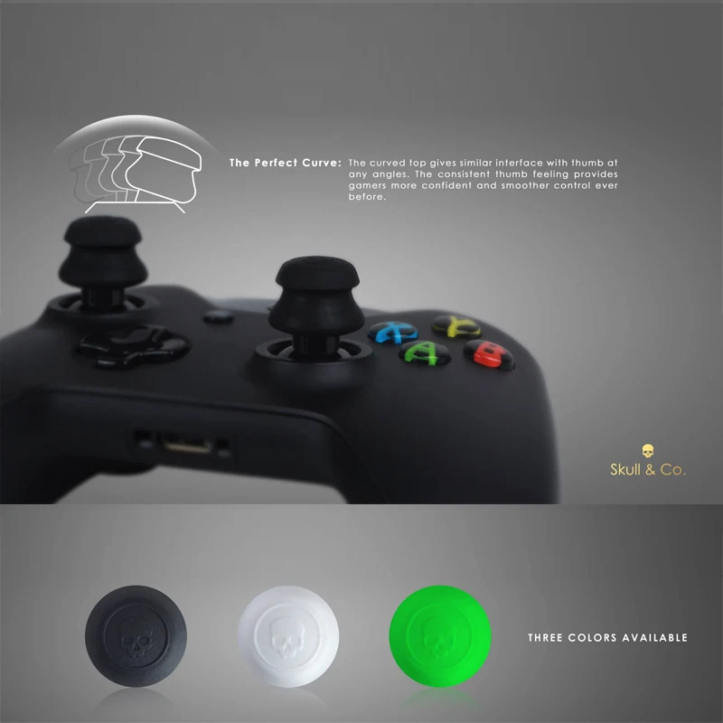 Kopen CQC Elite Thumb Grip Joystick Cap Voor Xbox Een Controller Master Thumbstick Cover Voor Xbox360 Gamepad