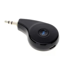 Автомобильный беспроводной Bluetooth 3,5 мм музыкальный приемник адаптер для аудио iPad телефон динамик
