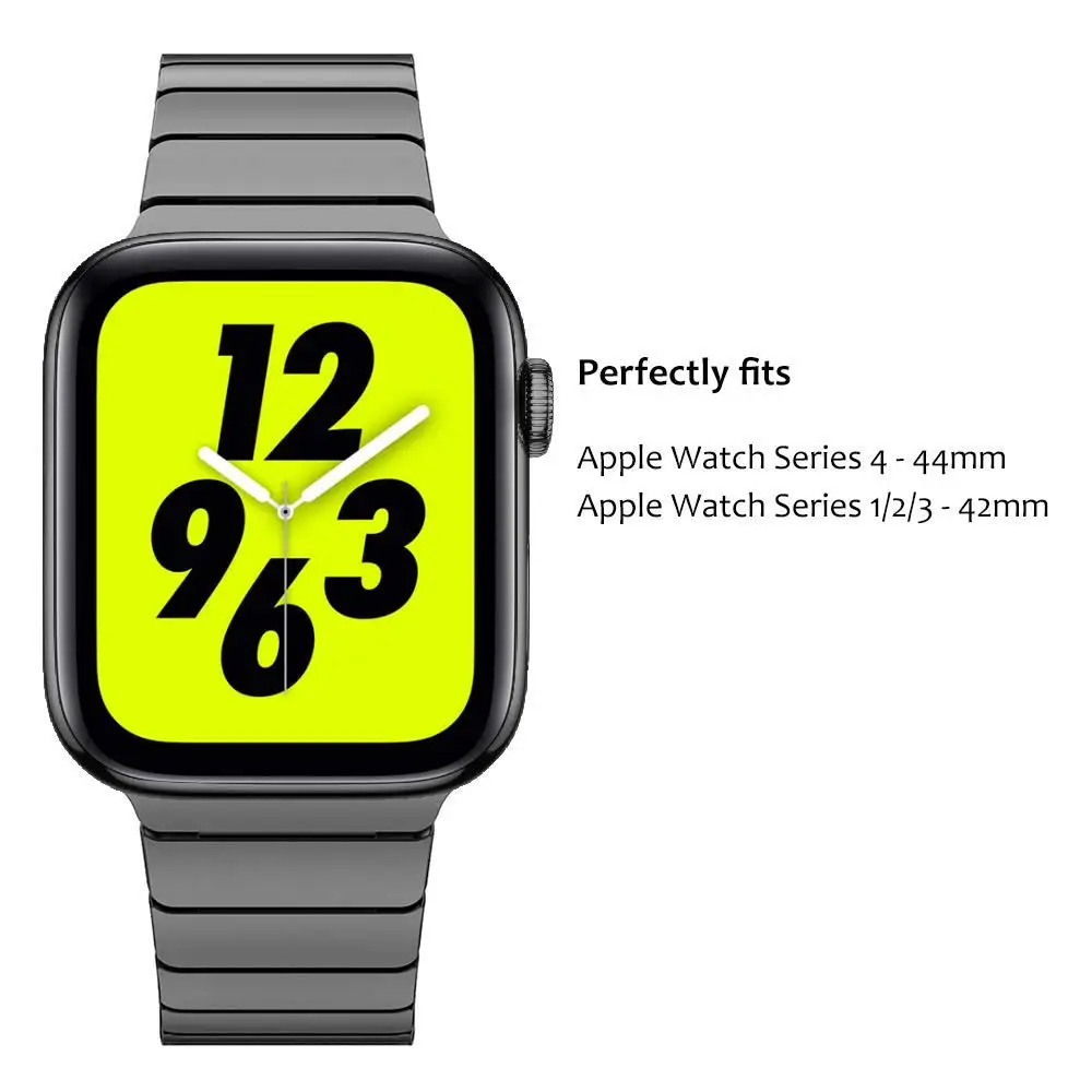 Браслет iWatch из прочной нержавеющей стали ремешок для Apple Watch 4/2/1 с