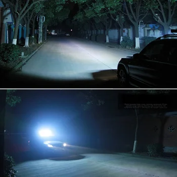 

72W Waterproof LED Fog Lights Spotlight Offroad Driving Lights For Truck UTV ATV Boat Truck