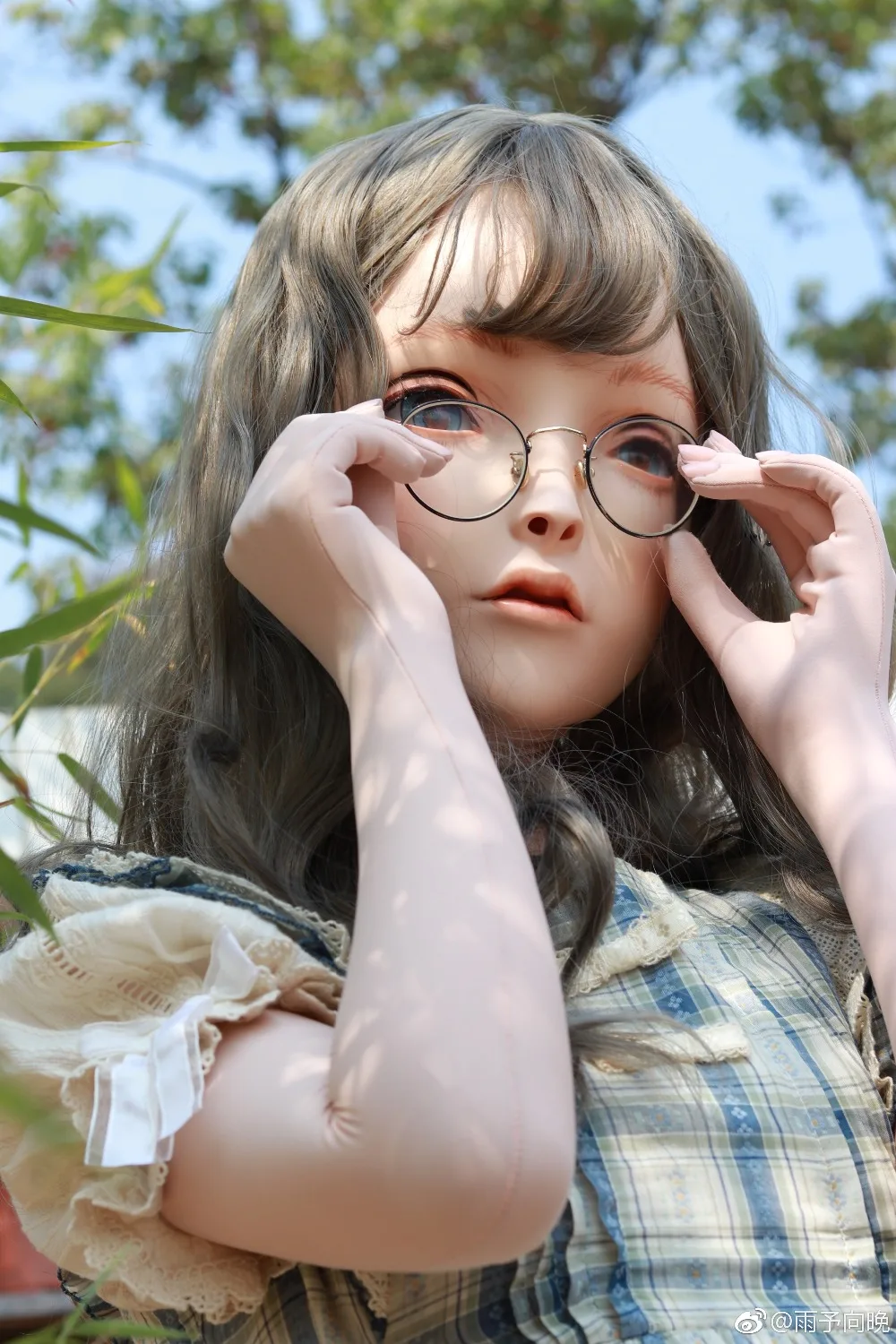 LiLi Mask-68) милая девушка Смола голова Маска кигуруми косплей японские ролевые игры аниме силиконовая маска кигуруми кукла трансвестит