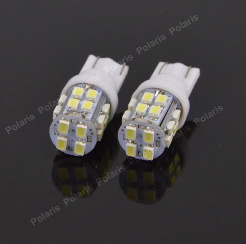 

10pcs T10 W5W 20 SMD LED 3020 Auto Led Wedge Lights License Plate Bulbs Turn Signal Marker Lamps 1206 Dome DC12v 194 168