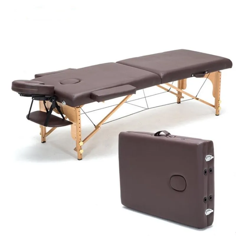  Portable Folding Massage Bed with Carring Bag Professional Adjustable SPA Therapy Tattoo Beauty Sal