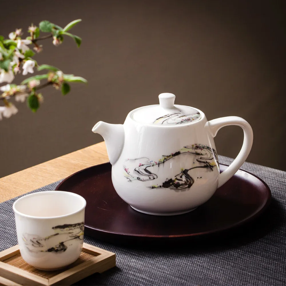 

Ceramic teapot single pot bone china teapot flower teapot teapot tea set lo105409