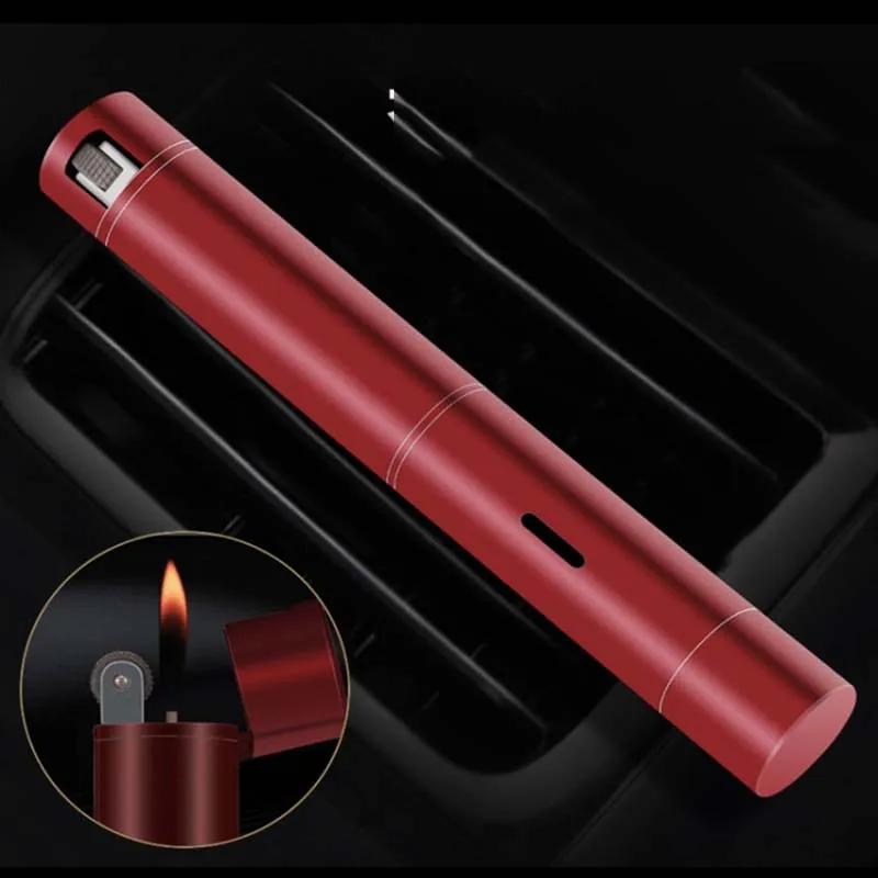 Курительные аксессуары креативная газовая зажигалка зажигалки для автомобиля