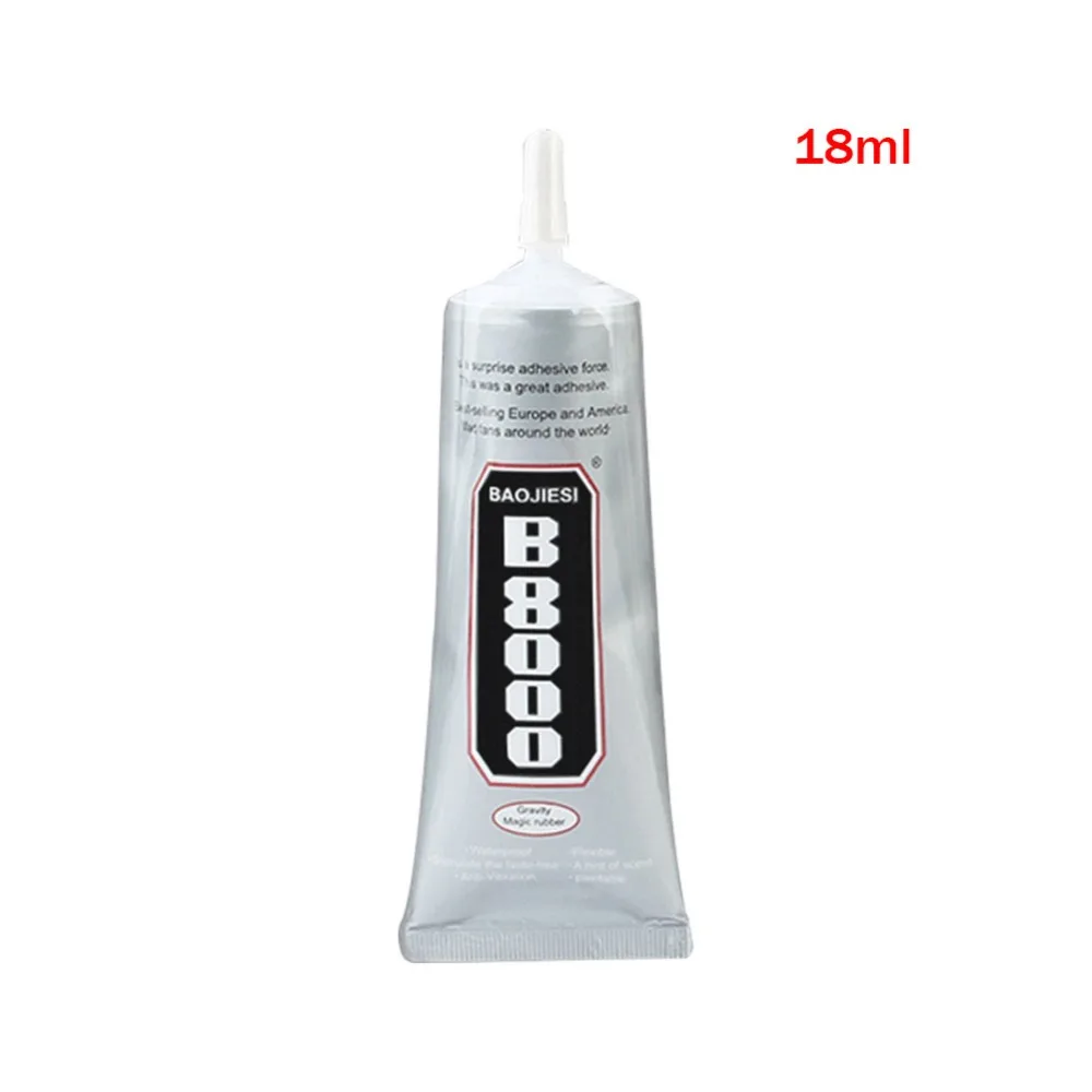 

B-8000 Glue Industrial Adhesive for Phone Frame Bumper Jewelry 18ml or 60ml