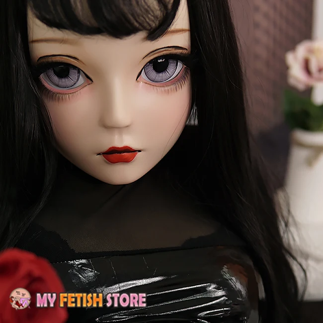 (Молли B) crossdress Смола половина головы женский/лицо девушки Kigurumi Косплэй BJD глаза DMS