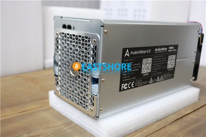 [Распродано] Asic Miner Avalon 6 3.5TH Bitcoin Miner 3500GH новейший Btc Miner лучше чем Antminer S5 с БП Plug& Play