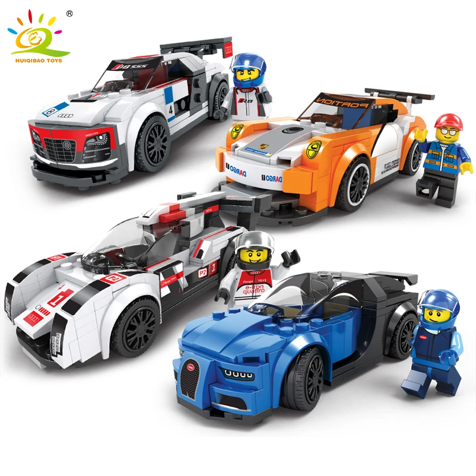 Roadster Racing Car Aferraried font b Model b font font b Building b font Blocks Compatible