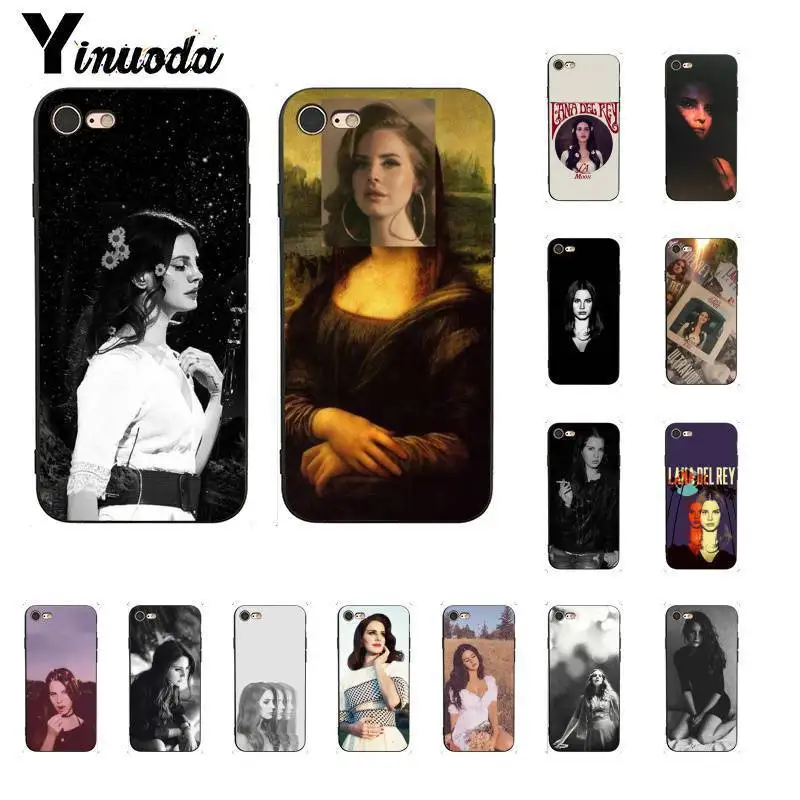 Забавный Модный чехол Yinuoda Lana Del Rey для iPhone 8 7 6 6S 6Plus X XS MAX 5 5S SE XR 10 11 11pro 11promax|Бамперы| |