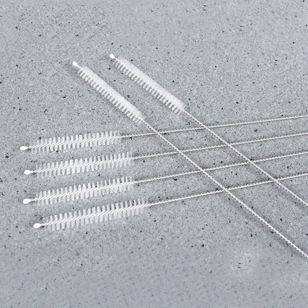 

10Pc Plastic Baby Bottle Brushes Kids Drinking Straw Cleaner Brush Reusable Children Test Tube Cleaning Tools Bottle Accessories