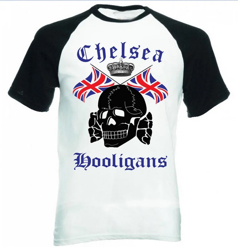 black friday chelsea hooligans cool skulls flag men black sleeved baseball t shirt crown mens design college summer top tees cotton shirts - Baseball T Shirt Designs Ideas black friday chelsea hooligans cool skulls flag men black sleeved baseball t shirt crown mens design college summer top tees cotton shirts - Baseball T Shirt Designs Ideas