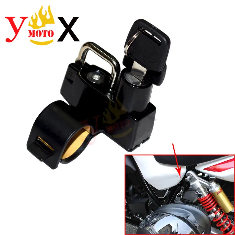 

Motorcycle Helmet Lock W/ Keys Anti-thief For BMW F650GS F750GS F850GS R1200GS R1200R ADV S1000RR R Nine T Honda SUZUKI YAMAHA