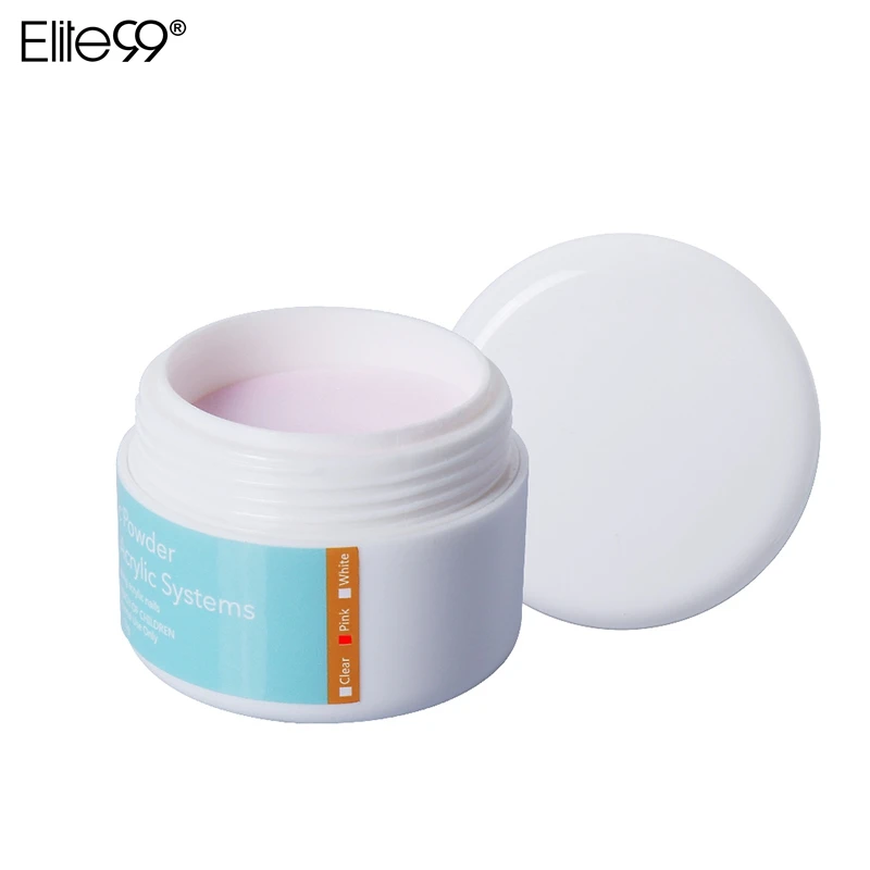 Elite99 15g Professional Acrylic Powder Crystal Nail Art Tip Builder Transparent Powder Crystal Liquid Manicure Pink White Clear Elite99 15g Professional Acrylic Powder Crystal Nail Art Tip Builder Transparent Powder Crystal Liquid Manicure Pink White Clear