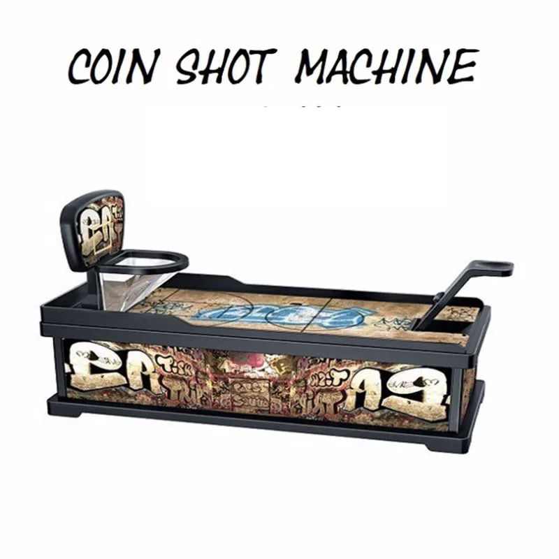Decompression Toy Creative Coin Shooting Machine Toss Piggy Bank Coin Machine Sooting Pressure Desktop games Basketball shooting 5