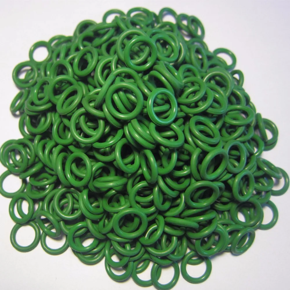 20PCS Green Viton O ring seals FKM Gaskets CS 3.0mm OD10 11 12 13 14 15