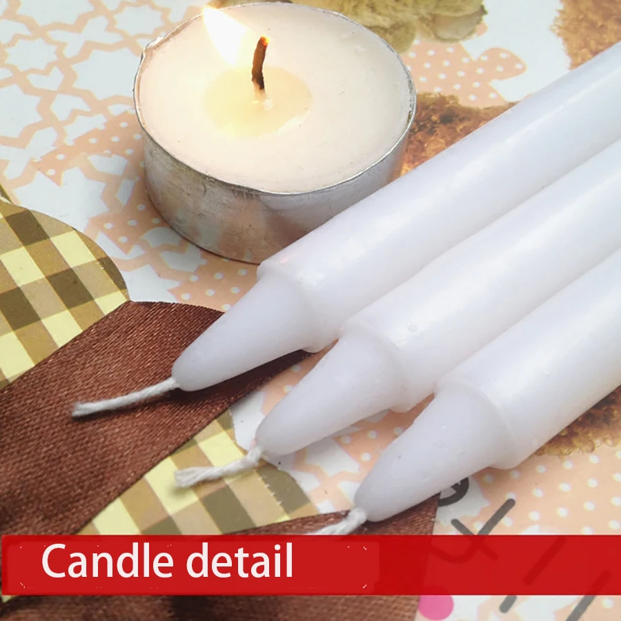 Красный белый светильник-Свеча для дома, свадьбы, дня рождения, Рождества, подарок Velas, парфюмады, романтические свечи в китайском стиле WZE021