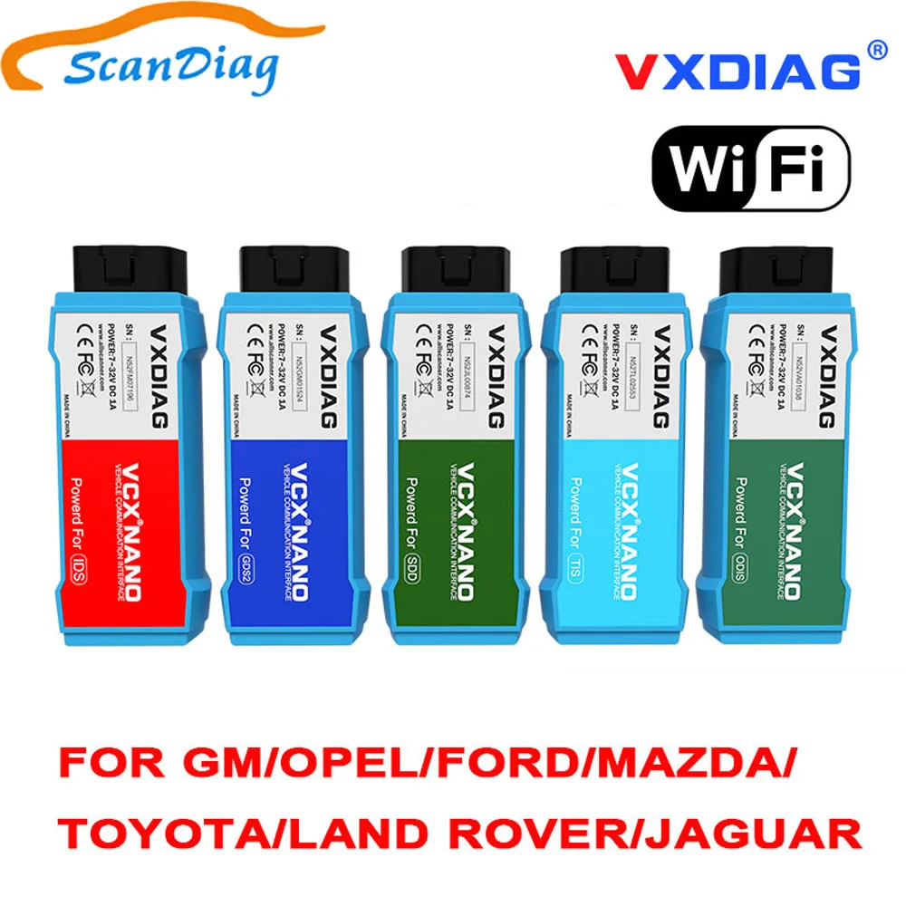 2018 VXDIAG VCX нано диагностический инструмент wifi версия для GM Opel GDS2 и TIS2WEB