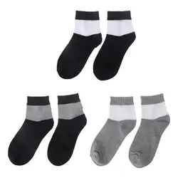 Мужские спортивные носки хлопок удобный досуг черный и белый Спорт на открытом воздухе влаги влагу
