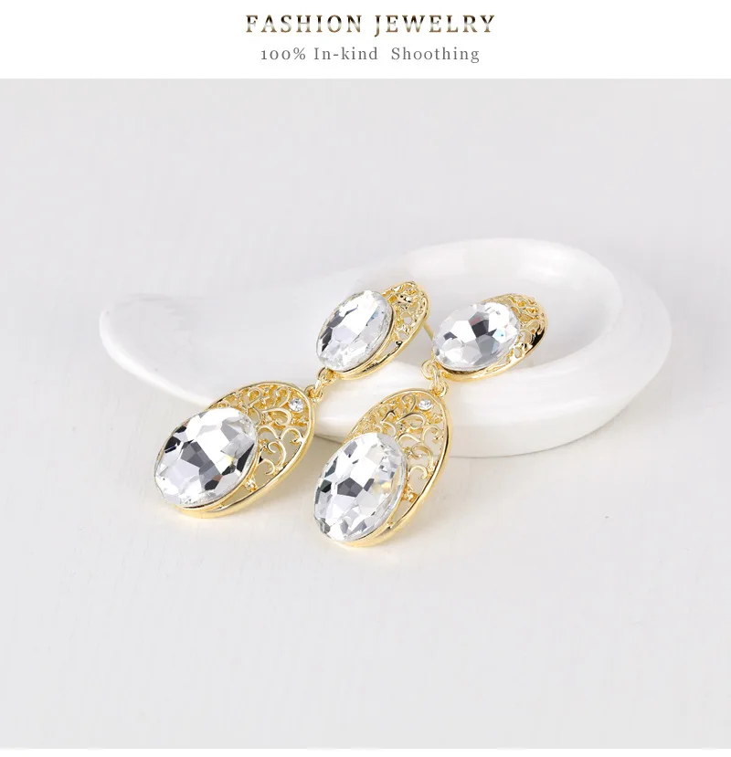 2017 Новая Мода Модный Нигерии Свадебные Африканские Бусы Ювелирные Наборы