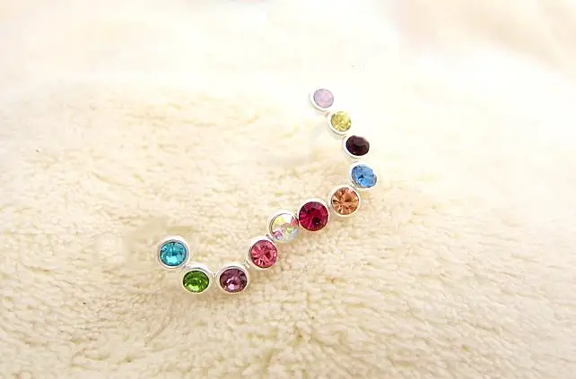 2018 горячая Распродажа Красочные Кафф oorbellen серьги клипсы ohrringe bijoux femme букле г oreille