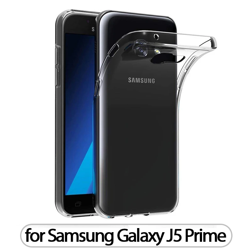 Чехол для samsung Galaxy J1, jj3, J5, J7,, ТПУ, силиконовый, прочный, прозрачный, облегающий бампер, мягкий чехол для samsung J5, J7 Prime, задняя крышка - Цвет: for Galaxy J5 Prime
