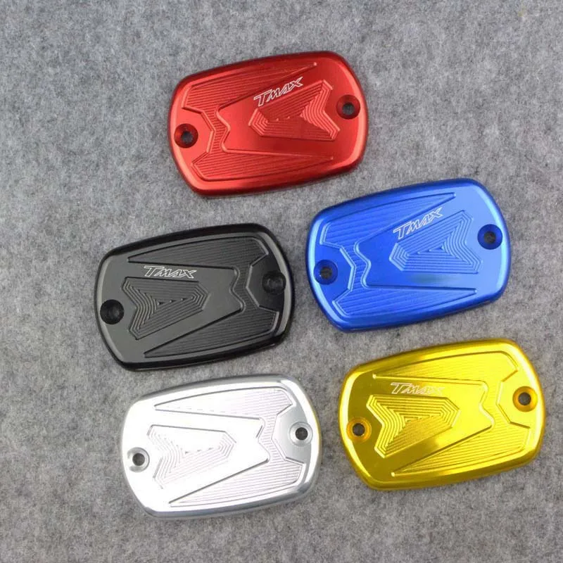 

Free shipping CNC motorcycly Brake Fluid Tank Cap Cover For T-Max 500 2004-2011 & TMax 530 Aluminum