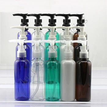 

Hot 30pcs/lot bottle Refillable Protable 100ML Soap Shampoo Lotion Foam Water Plastic Pressed Pump Spray Bottle Refillable