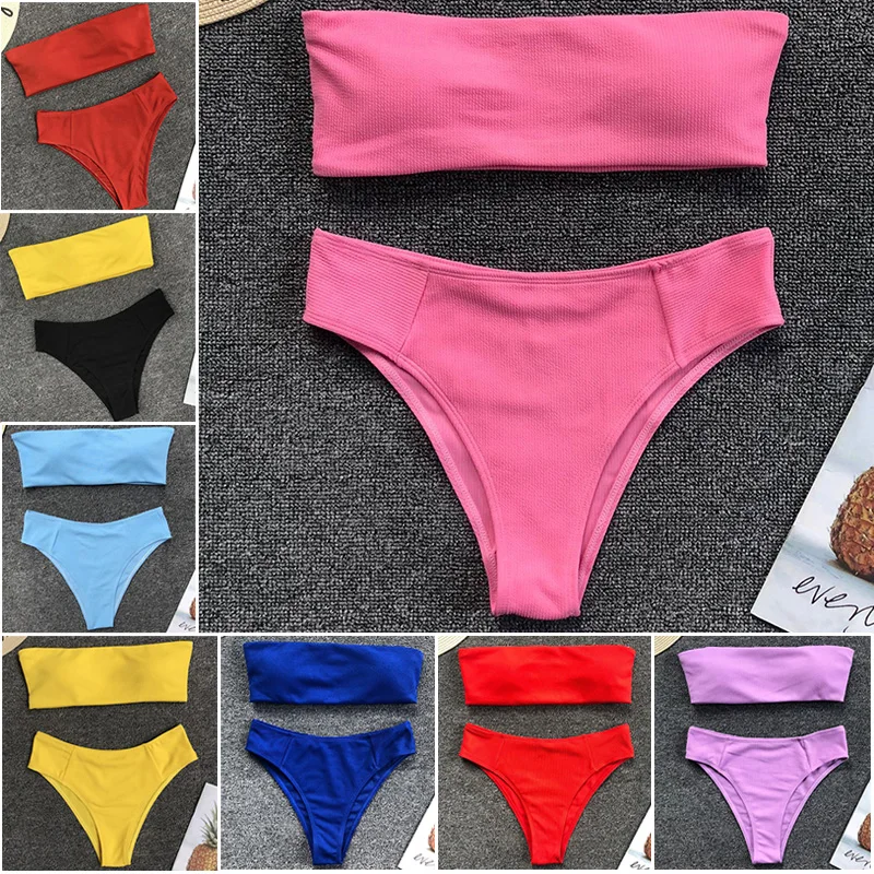 

Sexy Bikini Bathing Suit Swimwear Maillot De Bain Swimming Suit for Women Swimsuit Push Up Bikinis 2019 Mujer Biquini Badpak