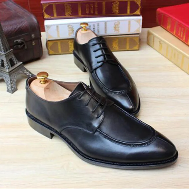 mens leather sole dress shoes