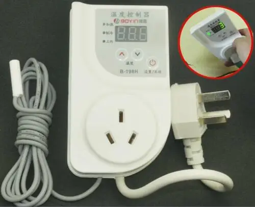 LED Reptile Thermostat Aquarium Timer Cooling Heating Temp Controller | Инструменты