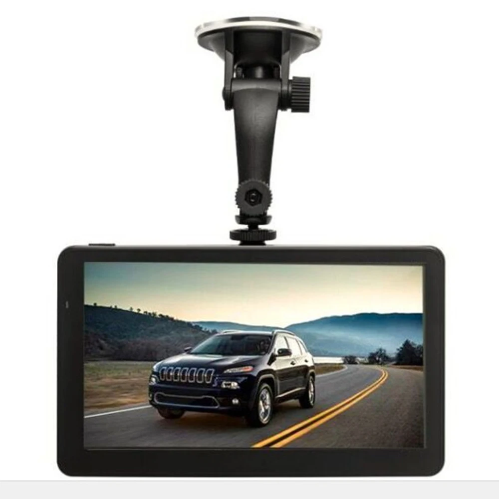 7 дюймов емкостный Автомобильный видеорегистратор Камера gps навигатор рекордер Android gps навигация wifi FM грузовик gps Sat Nav 8 ГБ карта Toruist